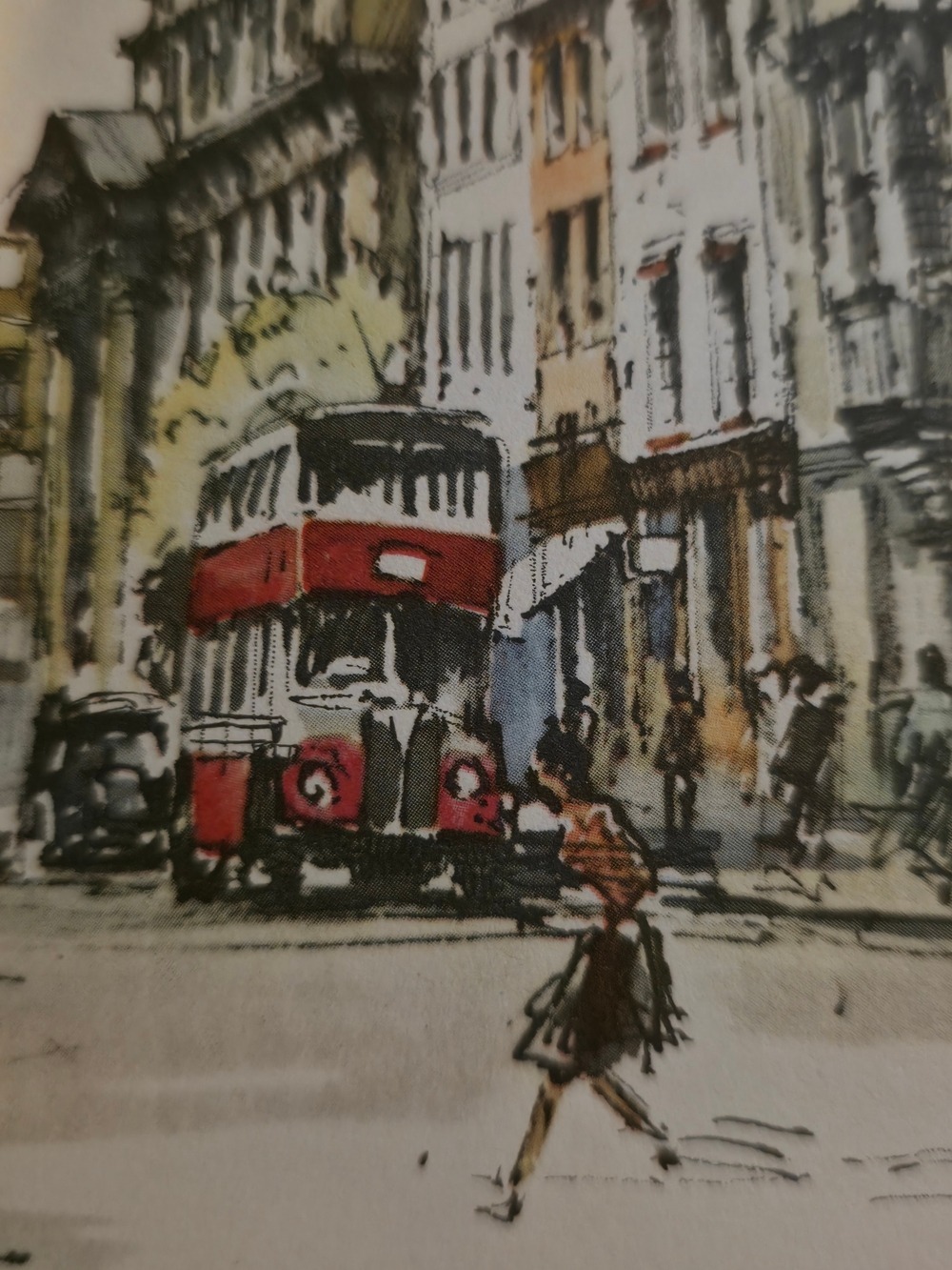 4/$25 Deal! Vintage Oxford High Street Scene From London - Picture 2 of 10